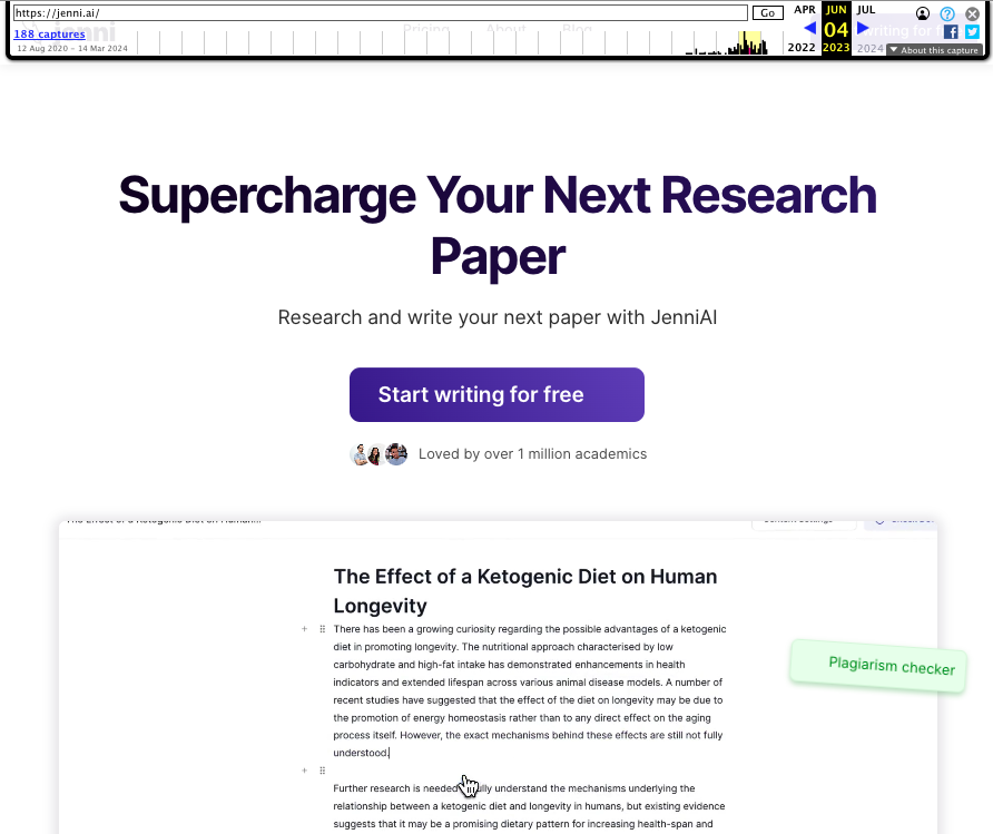 Version3 : 타겟 유저를 논문을 쓰는 사람으로 뾰족하게 정의했다.