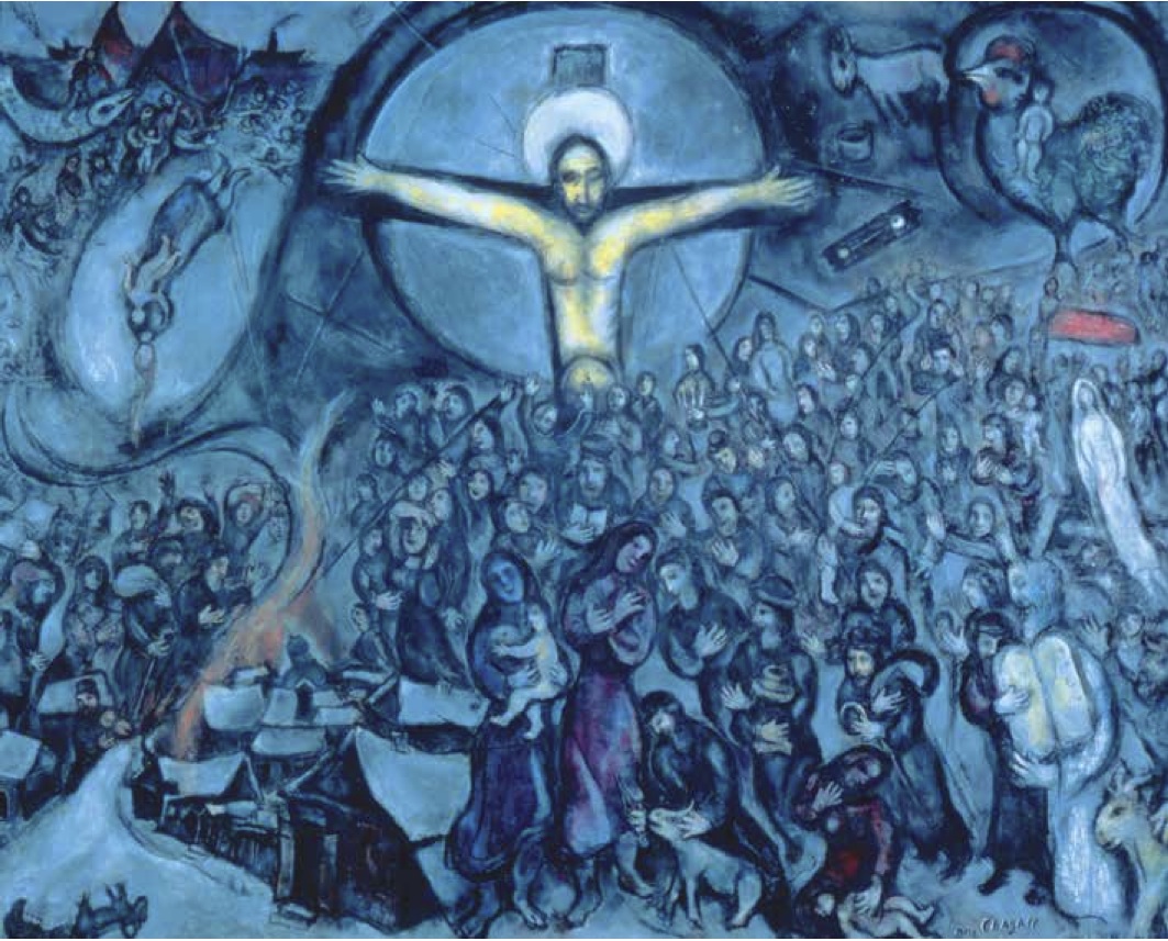 Marc Chagall, “Jewish Jesus” (1938)ⓒ The Jewish Museum, New York