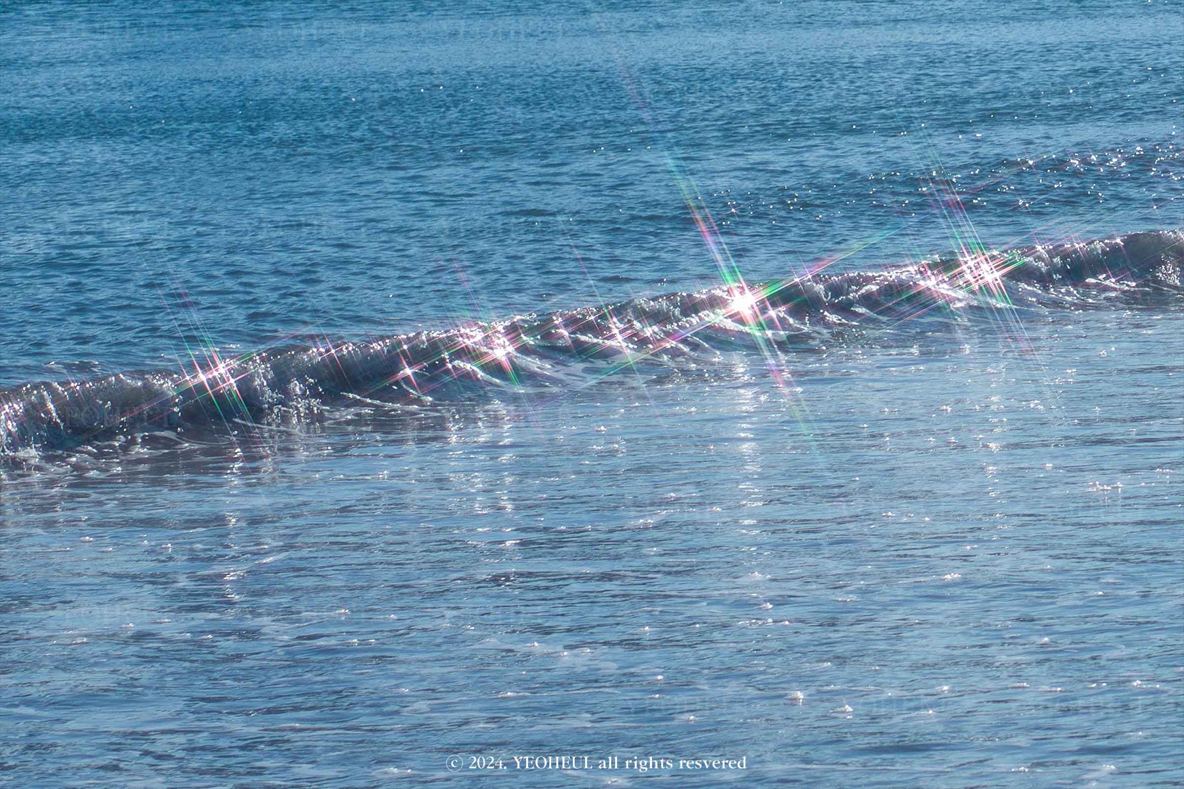 은영님에게 반짝이는 파도를 전합니다.