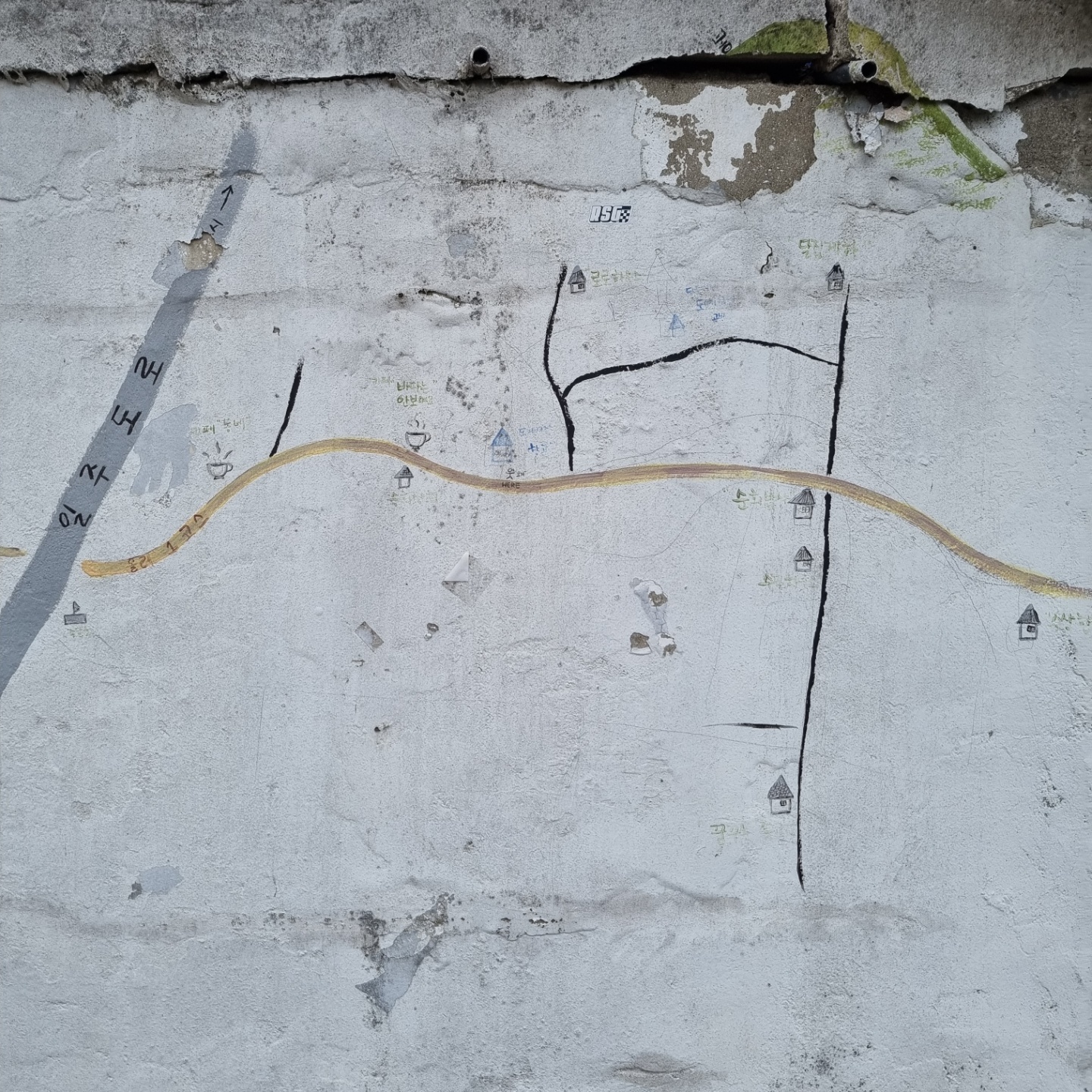 종달리 약도! 카카오맵 없이 이것만으로도 충분하다 (아마도)