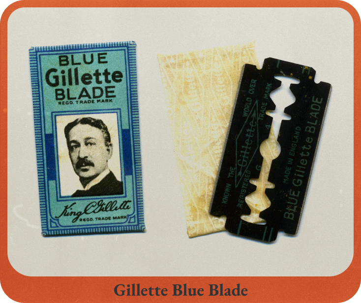 Figure.5 질레트의 블루 블레이드