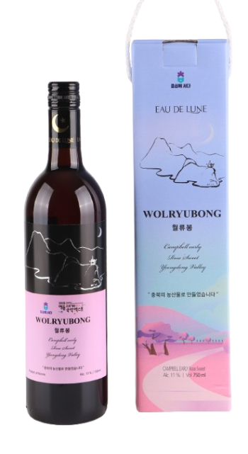 월류봉 ©오드린농업회사법인