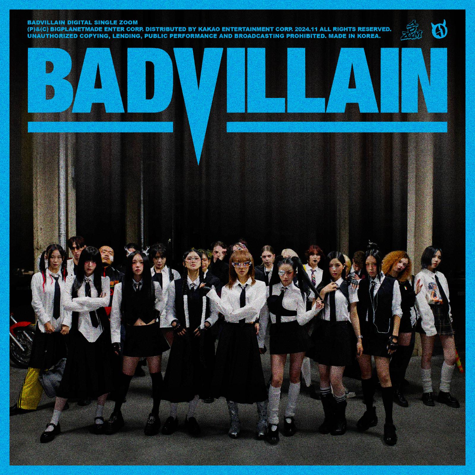 BADVILLAIN (배드빌런) - [숨(ZOOM)] Album Art