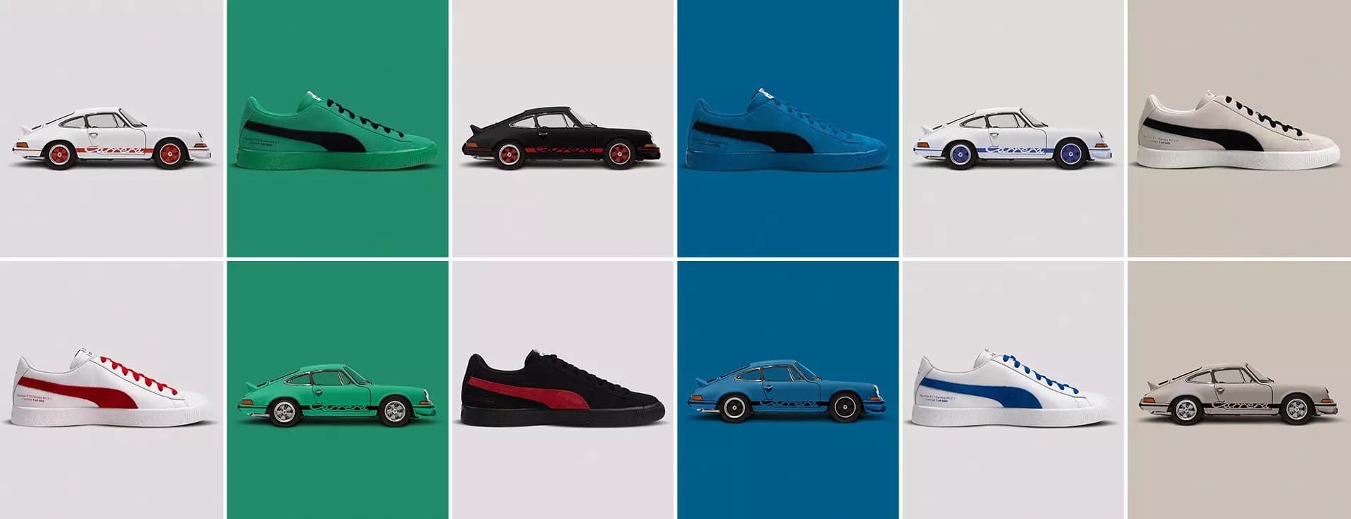 푸마 x 포르쉐 911 카레라 RS 2.7 50주년 기념 스웨이드