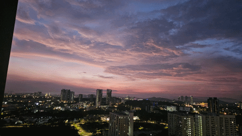 봐도봐도 아름다운 말레이시아의 하늘~