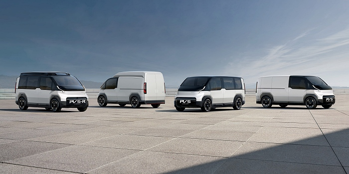 &nbsp;기아 PV1, PV5 딜리버리 하이루프, PV5 베이직, PV7 [사진: 기아]