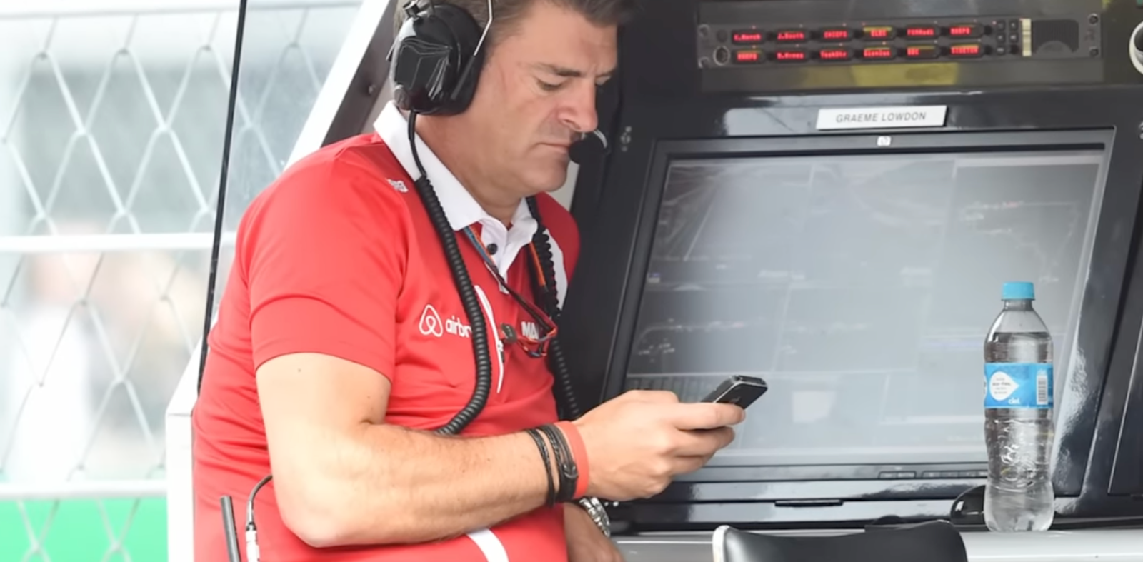 Manor 팀 감독 당시의 그래임 로우든