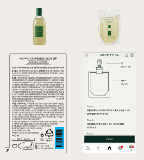 출처 : 아로마티카 지속가능보고서 2022