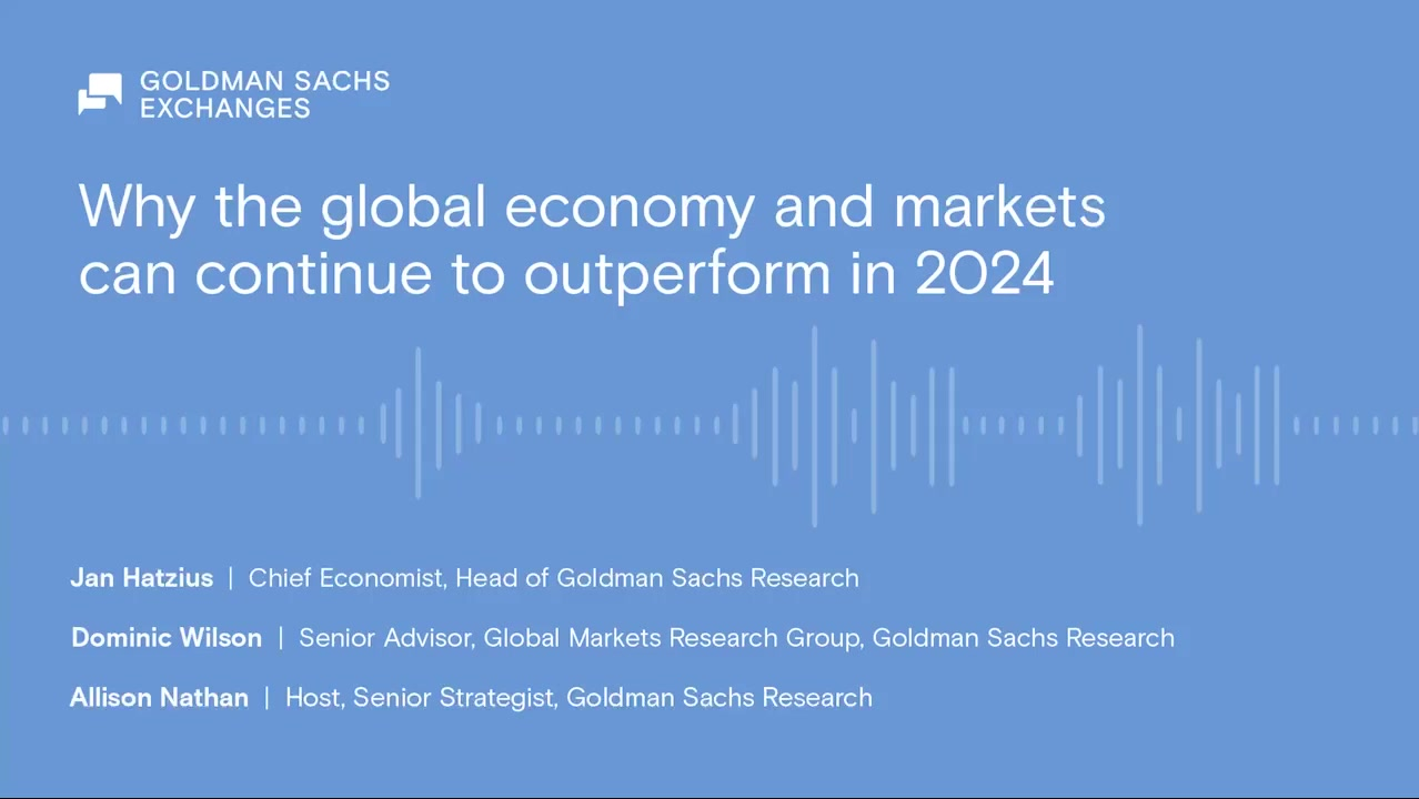 (3부) 골드만삭스, 2024년 Market Outperform 전망의 썸네일 이미지