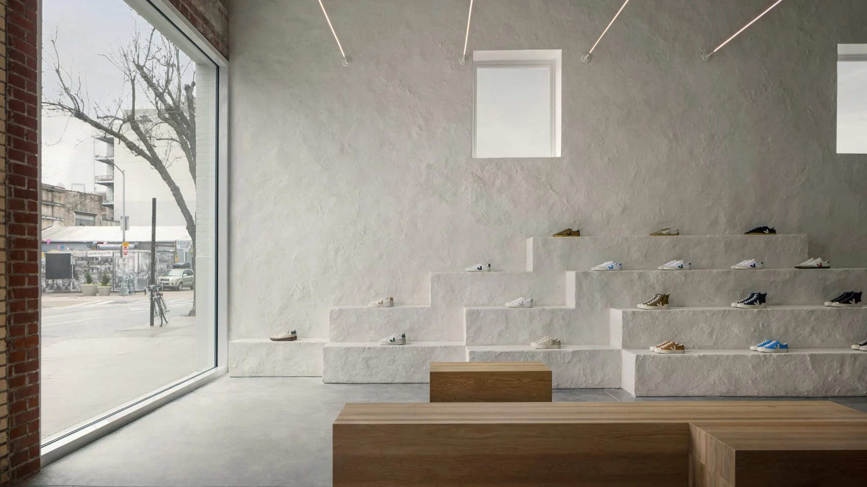 Veja 브루클린 매장 인테리어