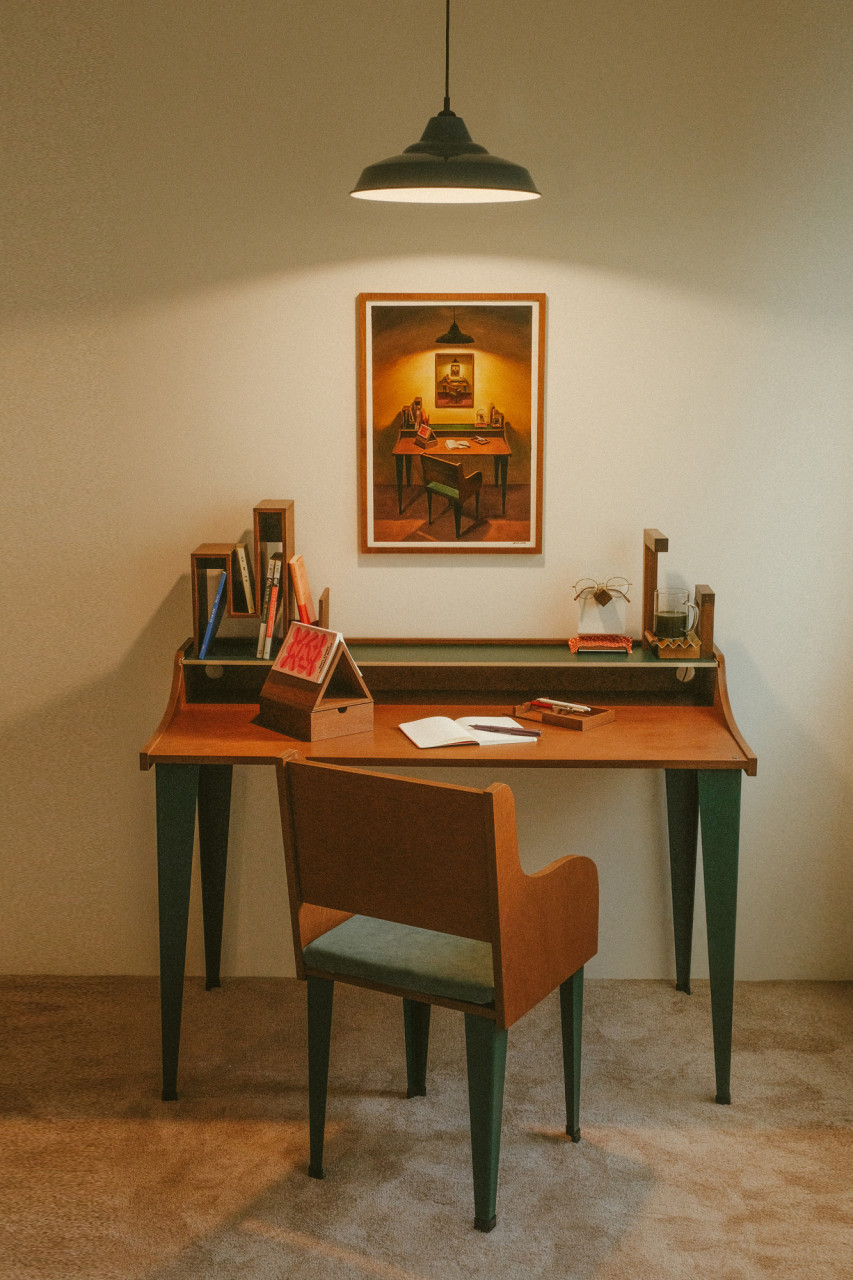 [출처:큐엔에이룸] 필사 책상.