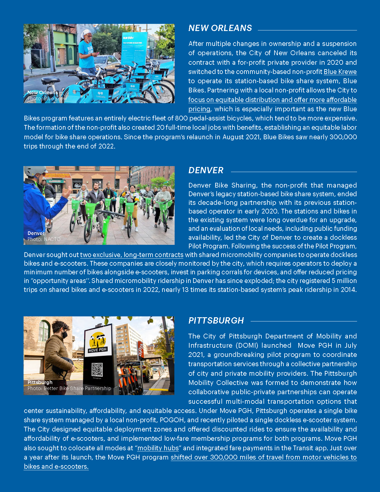 해외 사례인데 교통 시스템 변화를 민간이 같이 추진했다는 내용입니다.