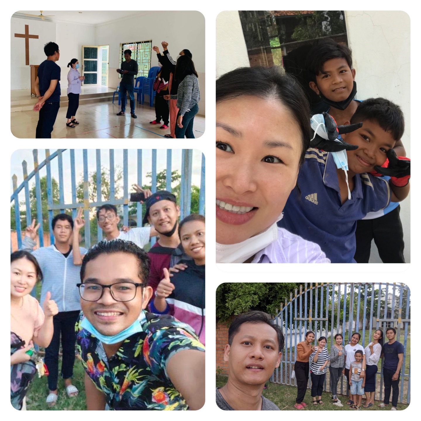 한 달간 진행된 교회 대청소