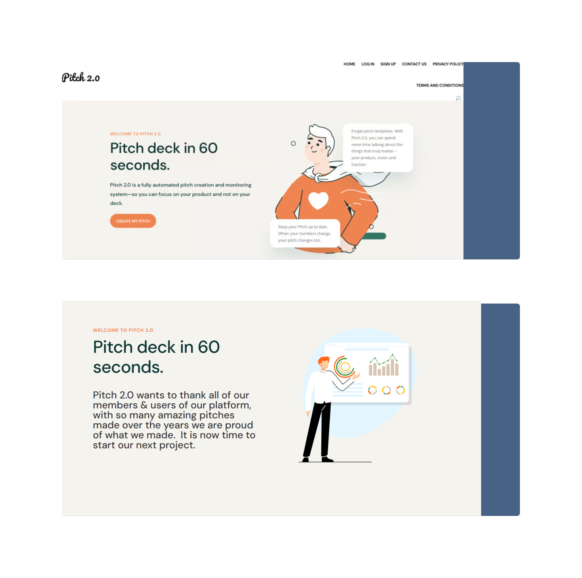 도메니코의 첫 실패한 스타트업 핀테그 2.0 하지만 다시 일어섰다.