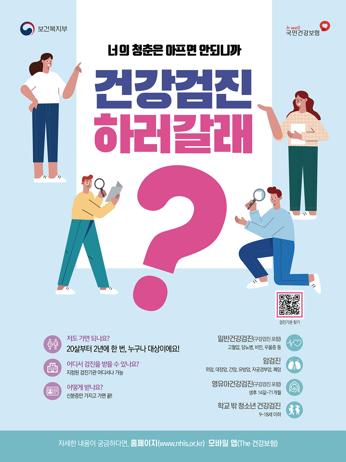 국민건강검진 포스터 ⓒ국민건강보험공단
