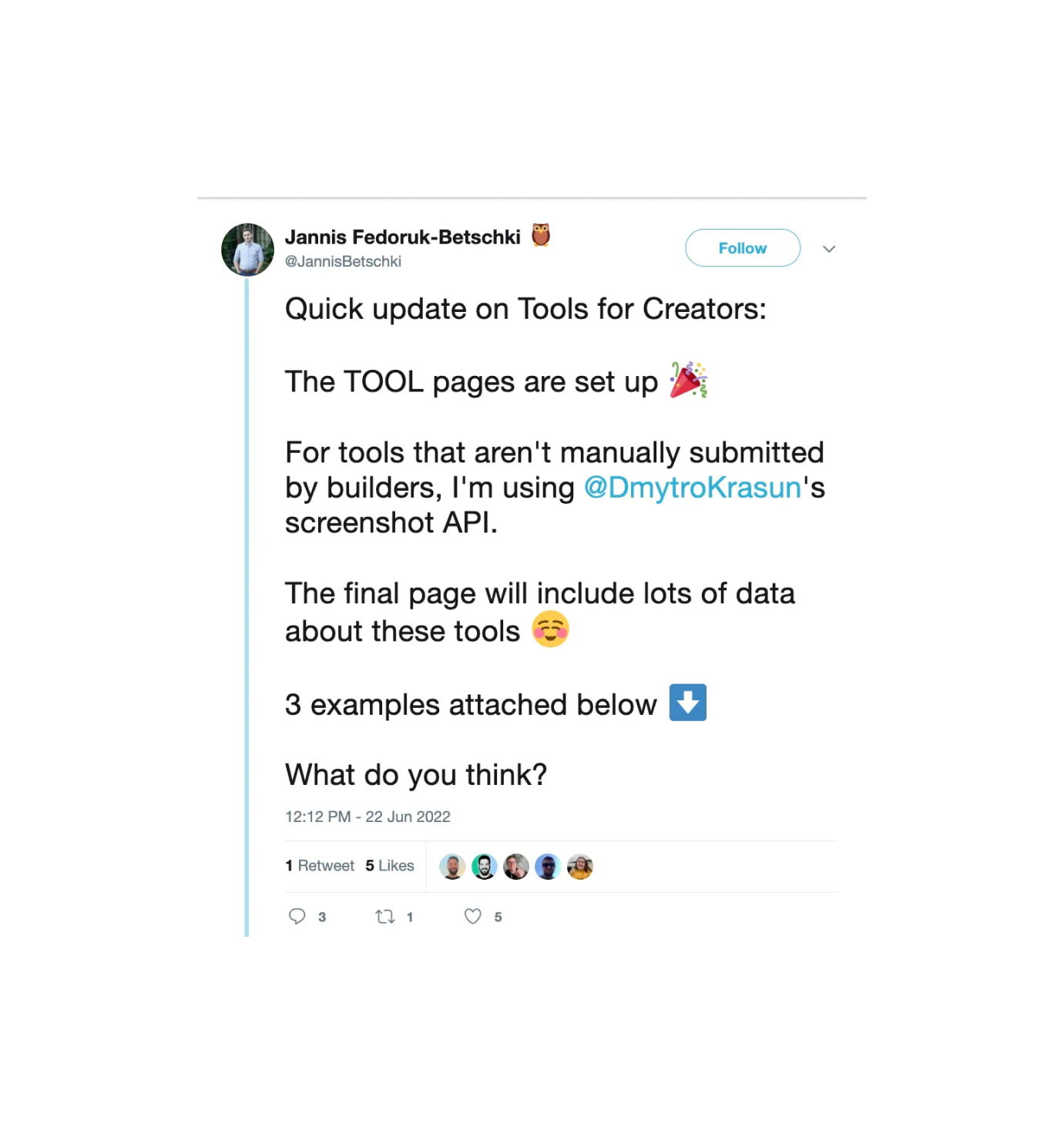 실제 유료로 사용하고 있는 고객의 첫 피드백이다.