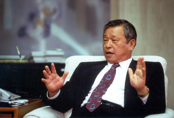 최종현 선대 회장님의 생전 모습