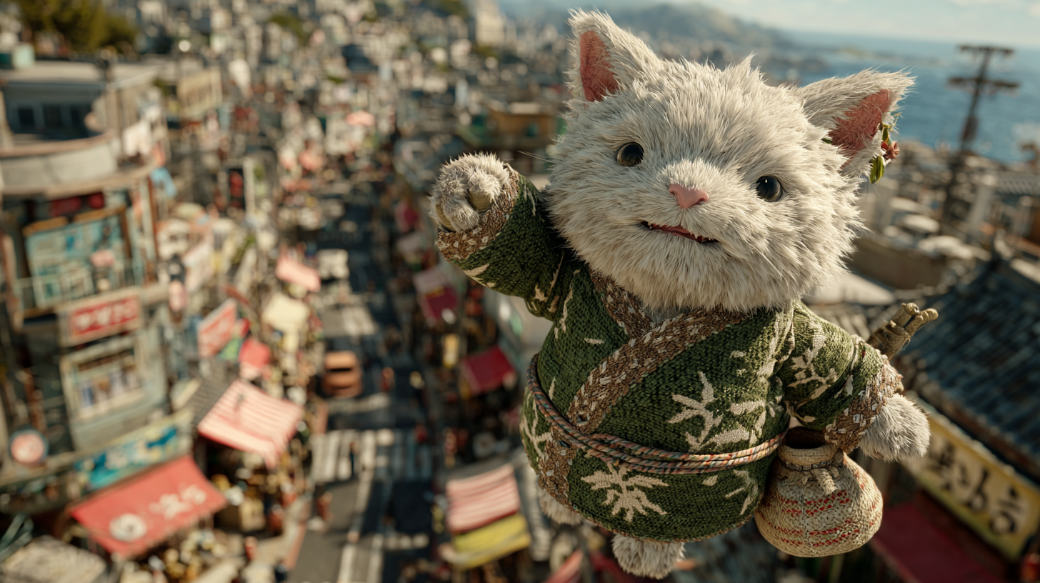 망원시장에 간 고양이 신