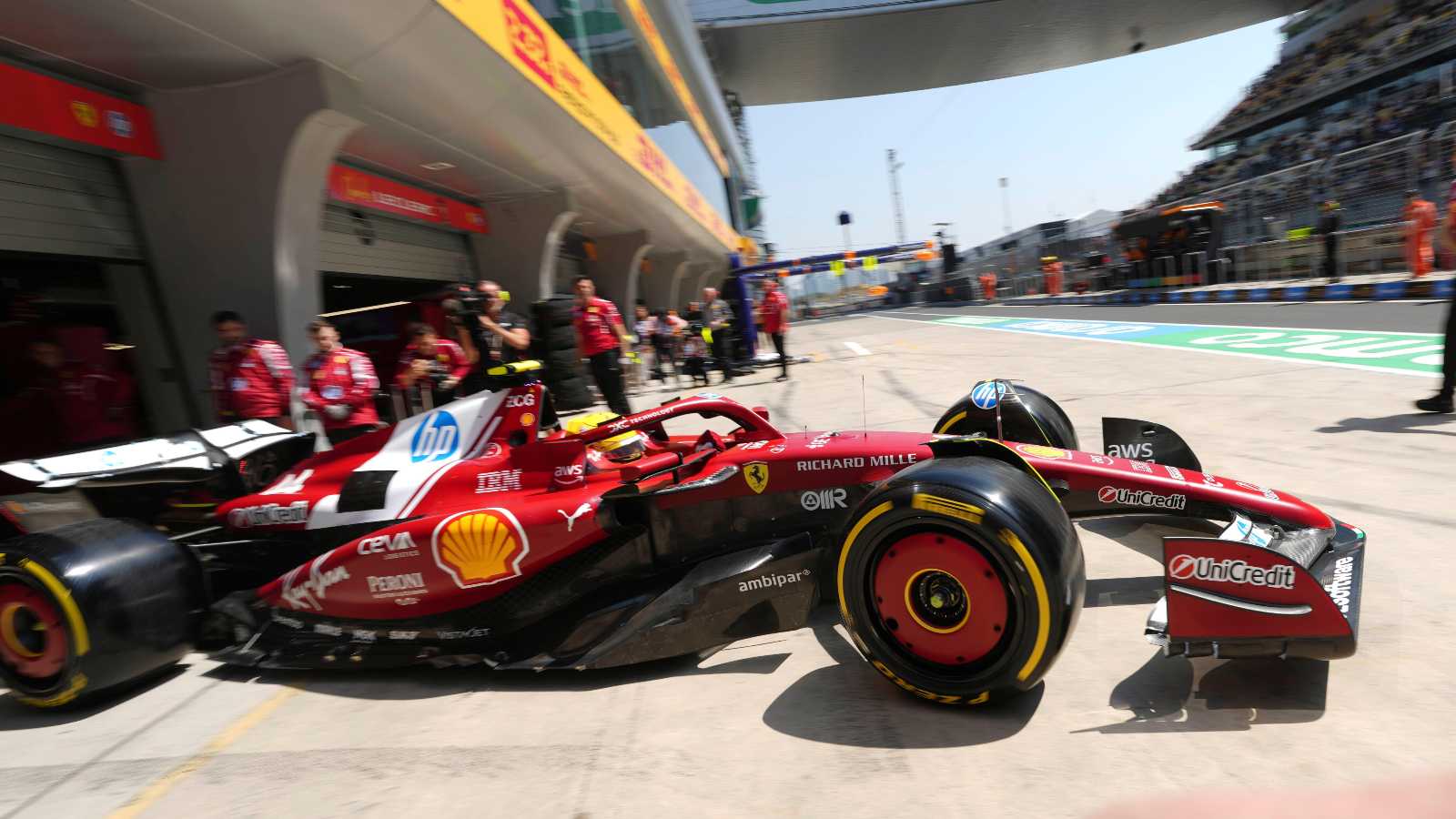 Lewis Hamilton's SF-25