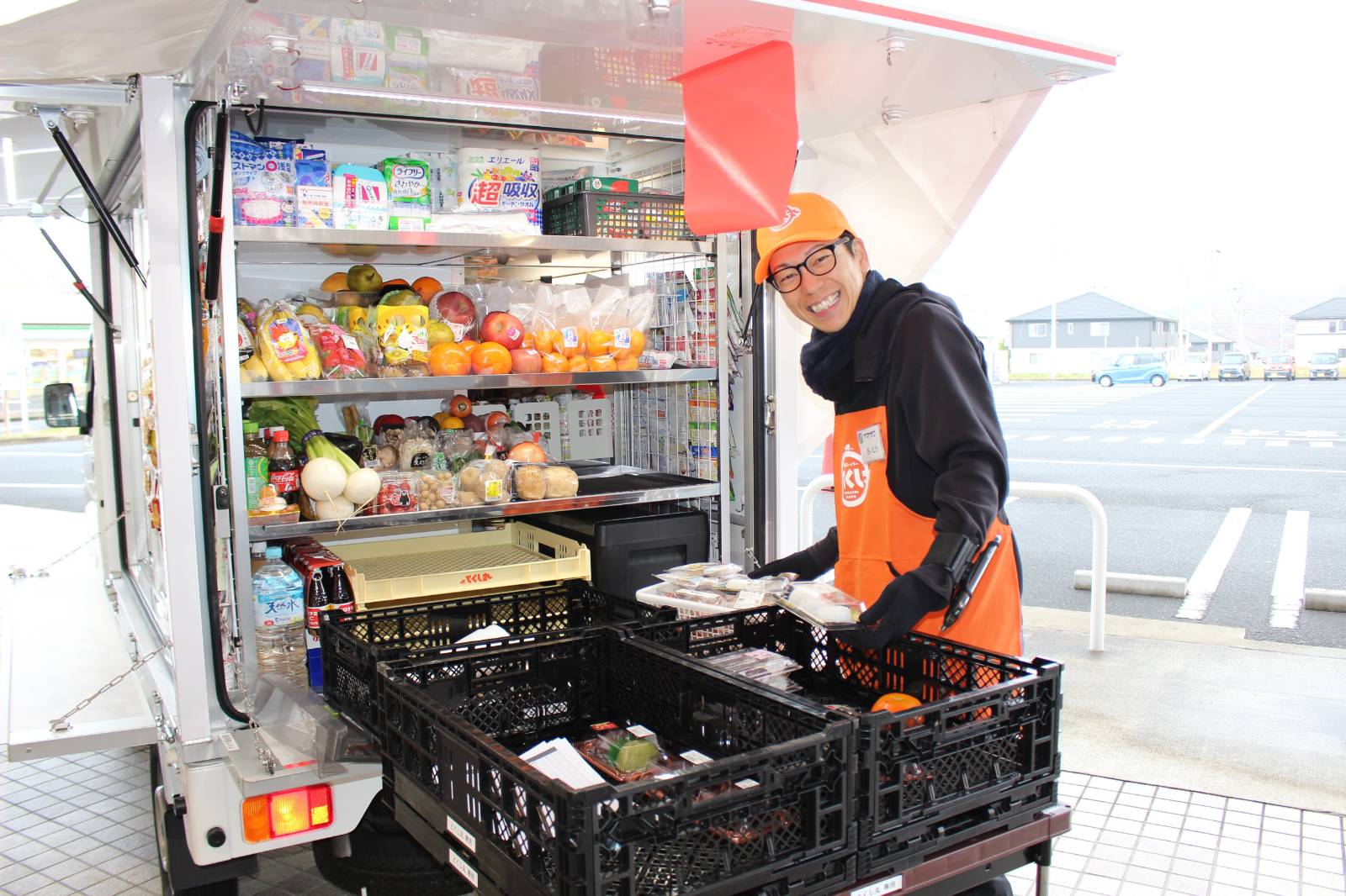 움직이는 '이동 슈퍼' - 토쿠시마루!