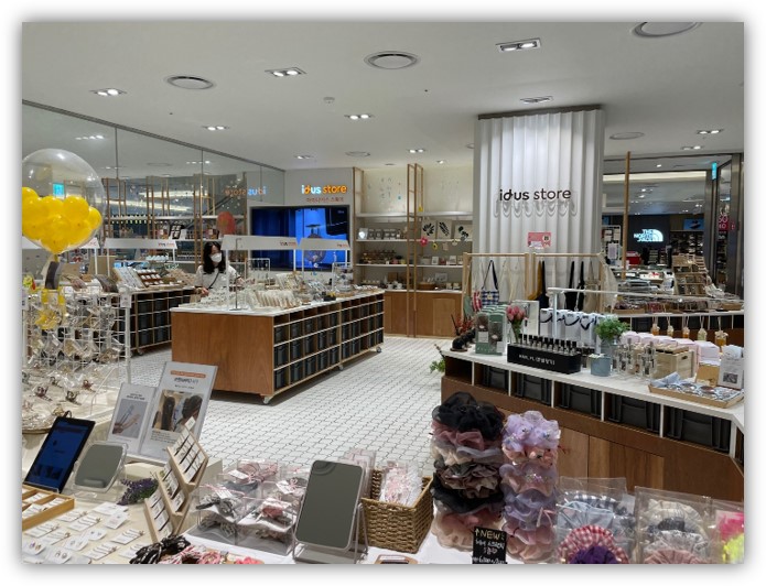NC 구로에 위치한 아이디어스 스토어