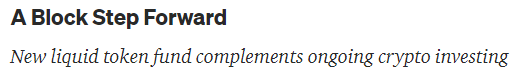 A Block Step Forward. The new Sequoia Crypto Fund will focus… | by Sequoia | Feb, 2022 | Medium