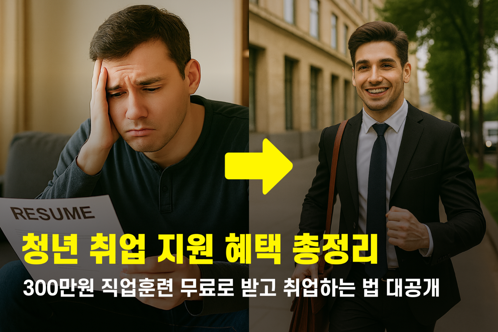 🧑‍💼힘든 취업준비, 이제는 지원받고 여유롭게 준비하세요!의 썸네일 이미지