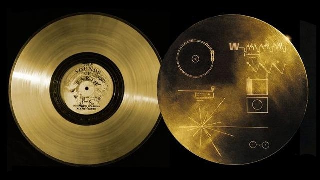 골든 레코드(Golden Record) <출처 - NASA>