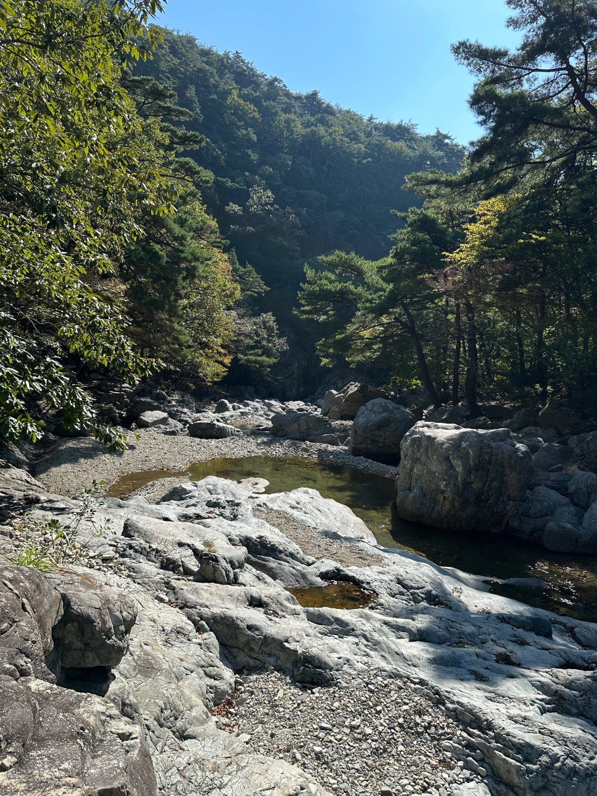 내연산 초입