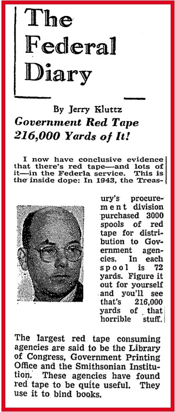 (이미지 출처 : More Red Tape, Please - Researchers Help - History Hub)