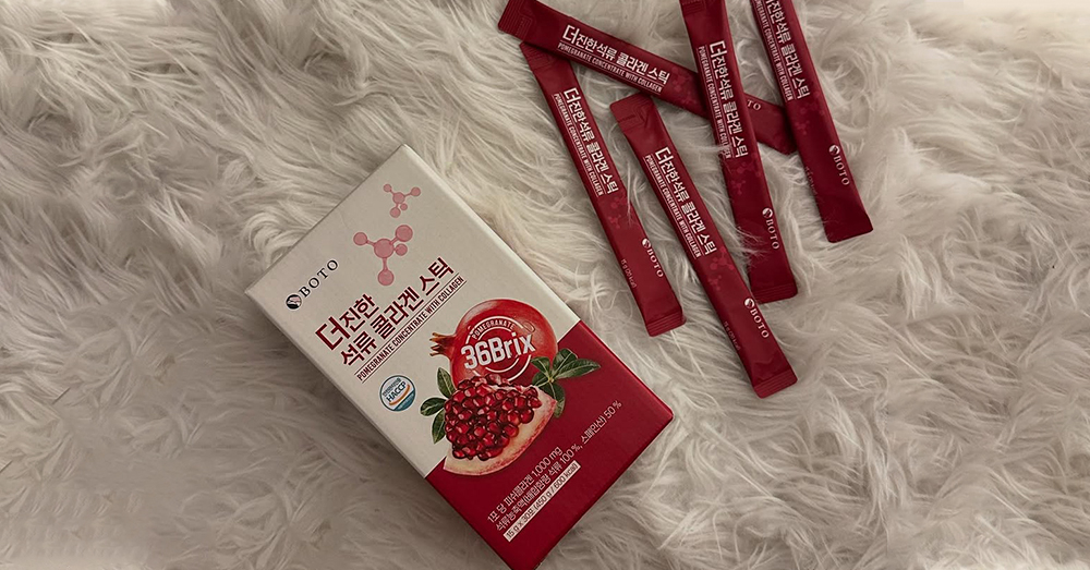 &nbsp;더진한 석류 콜라겐 스틱