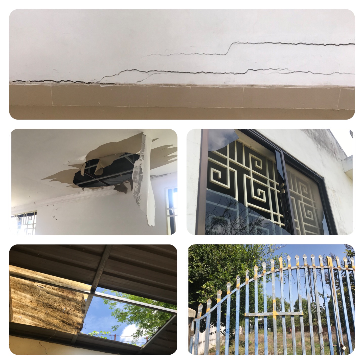 뜨러뻬앙웽 교회 상태