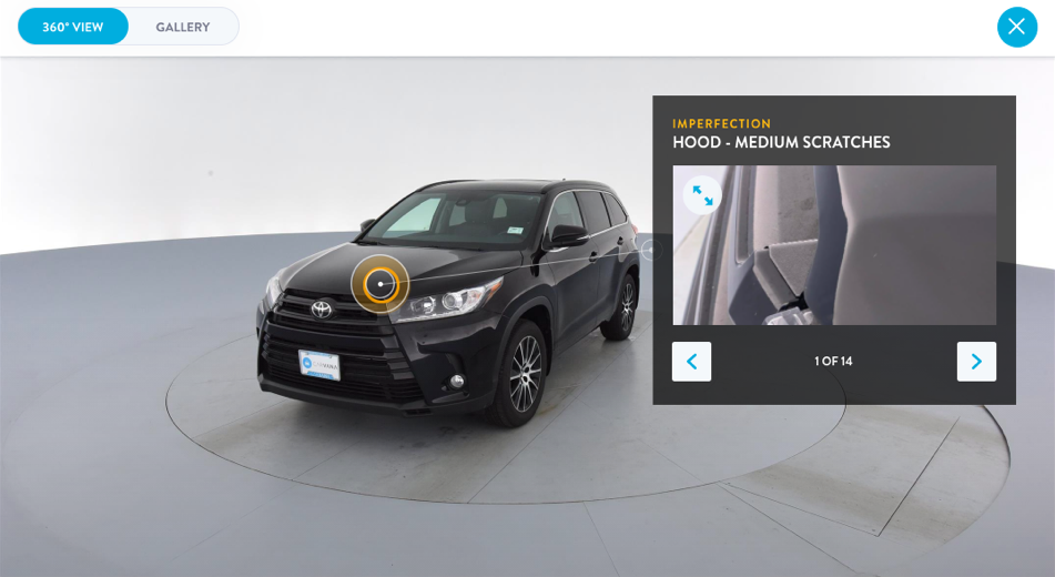 카바나 Virtual Tour, 출처: iseecars