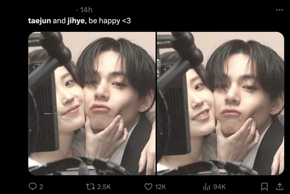 이미지 = x 캡쳐 (https://twitter.com/fayepjm/status/1751901253830078699)