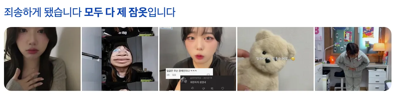 이미지 = 틱톡 캡처 (https://www.tiktok.com/discover/죄송하게-됐습니다-모두-다-제-잠옷입니다)