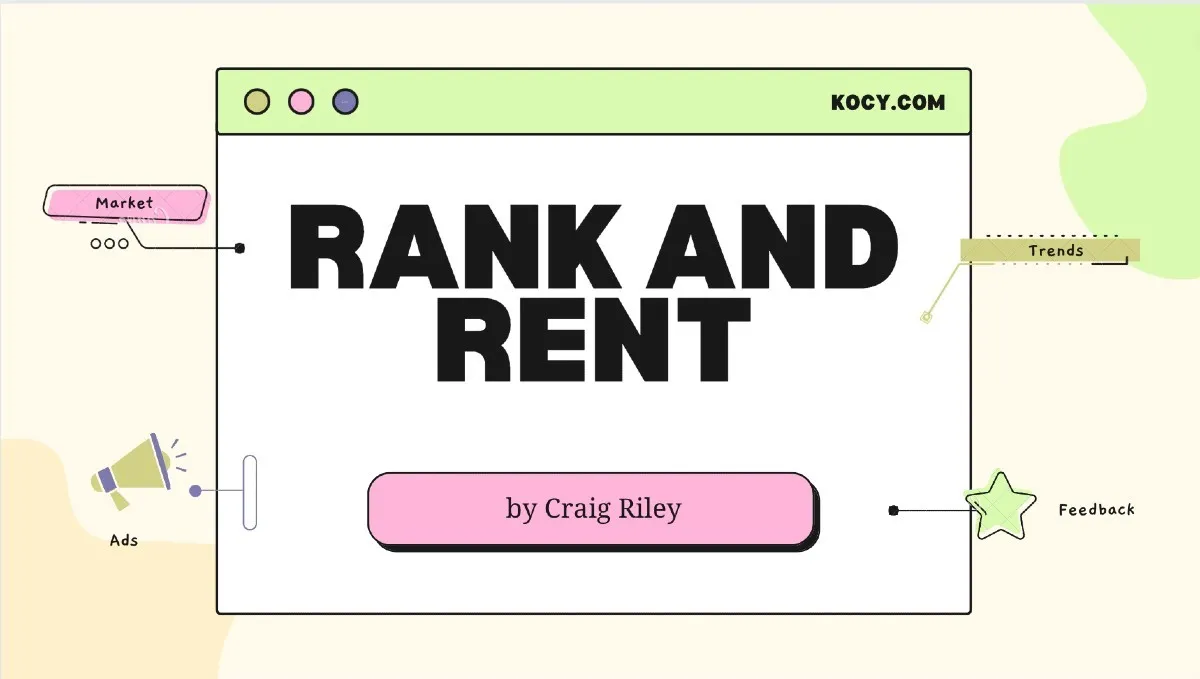 R&R 비즈니스를 영위하는 사업자. 주로 SEO 전문가들이 많다. 출처 : https://www.linkedin.com/pulse/rank-rent-seo-guide-2023-craig-riley/