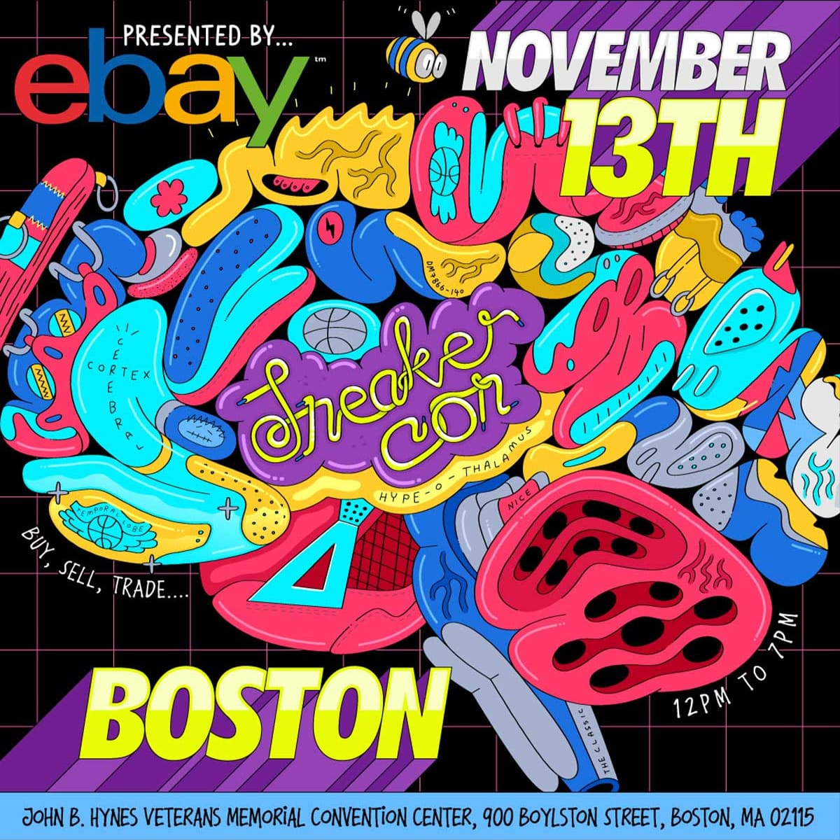 스니커 콘 보스톤