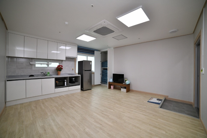 팝콘레터 에디터들이 묵은 앞섬체험센터