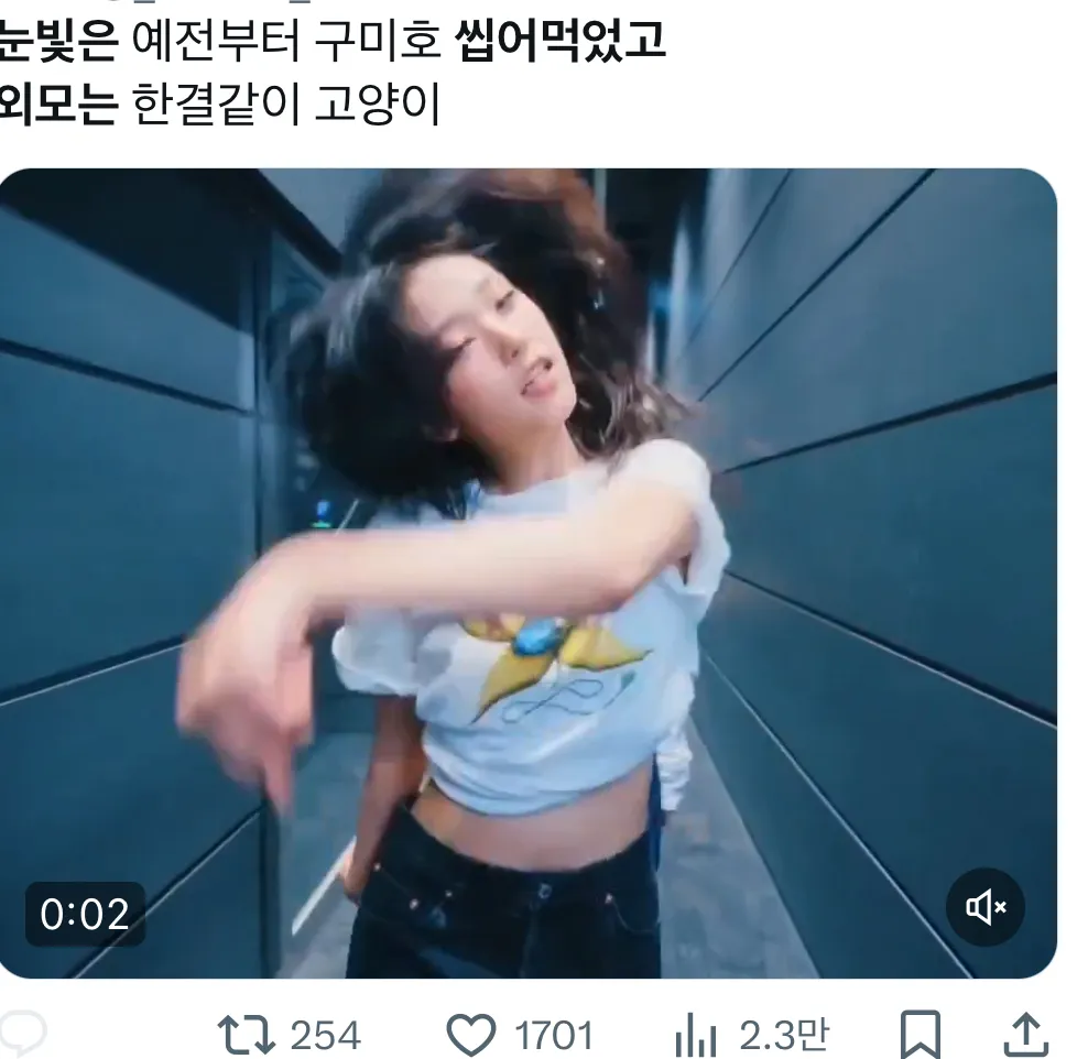 이미지 = x 캡처 (https://x.com/_we0n_/status/1891770988347654538?s=46&t=haa89YmJwEi-L6WEVZkBfg)
