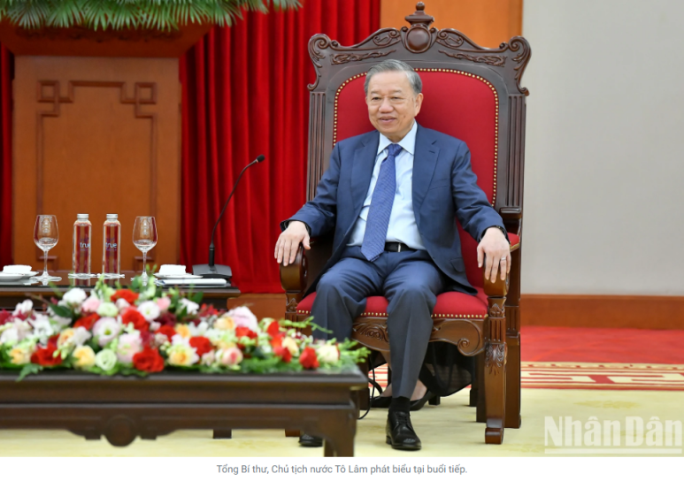 또 럼 베트남 총서기장 겸 국가주석