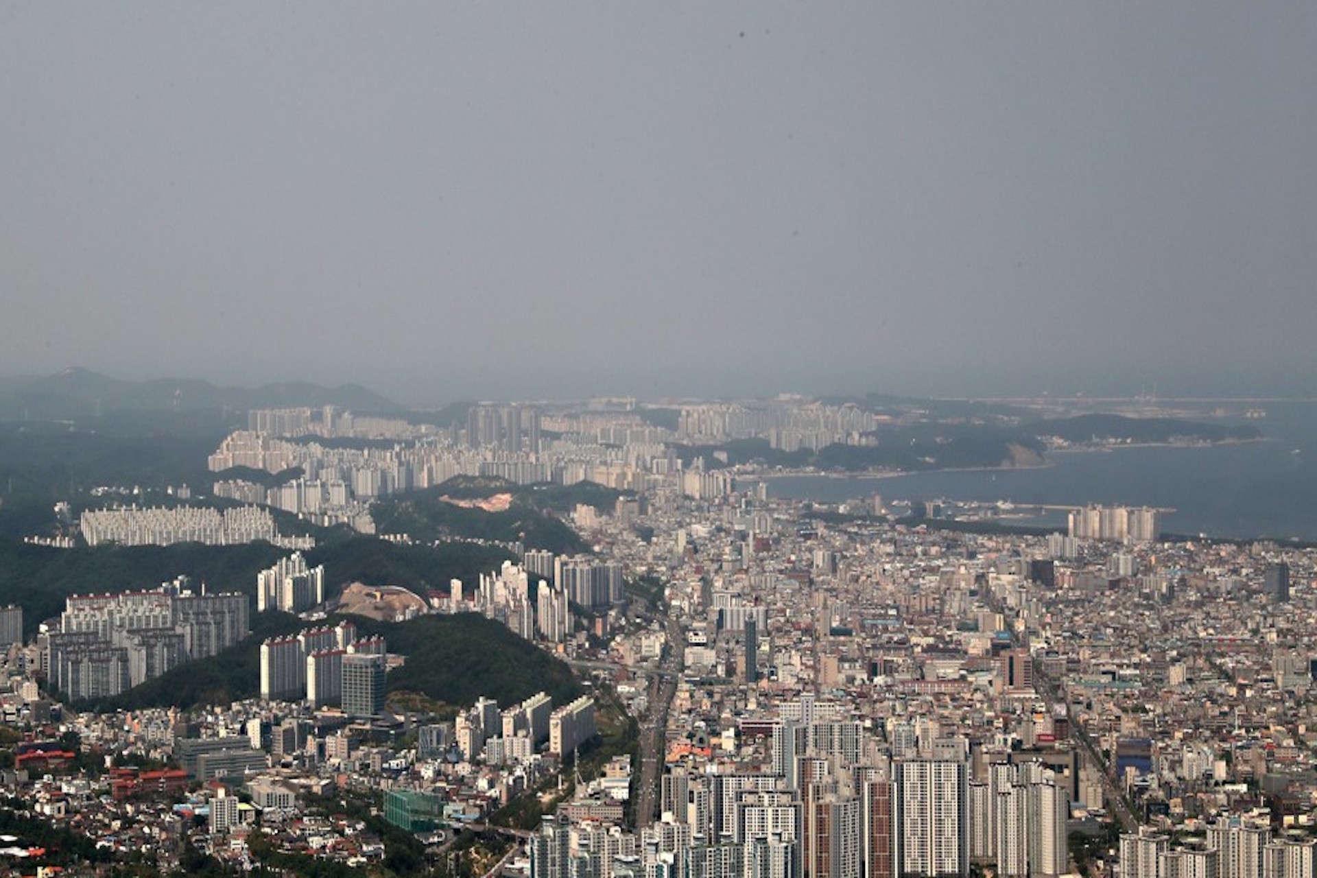 포항의 아파트 단지 사진 (출처: 연합뉴스)