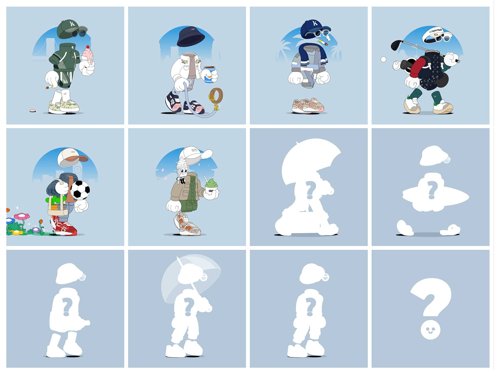 Invisible Kith Friends NFT