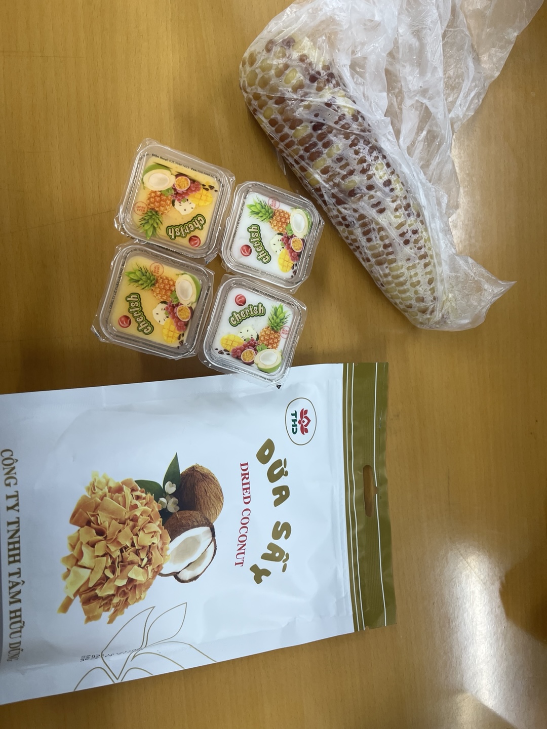 맛있는 것들을 받은 날