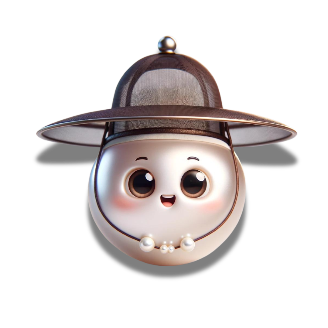 갓을 쓴 진주, 제 로고입니다만? ㅎㅎ