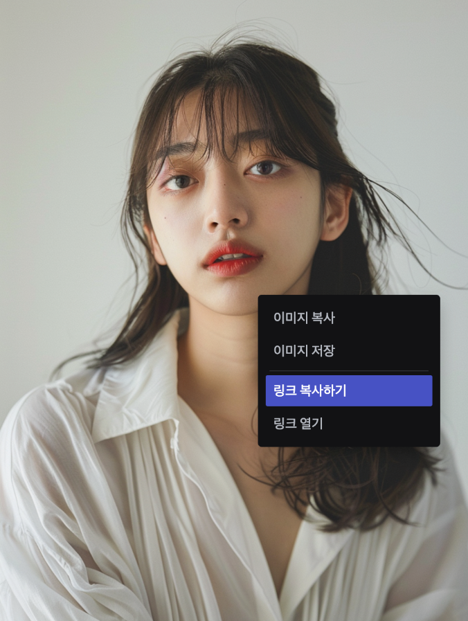 이미지 링크 복사하기