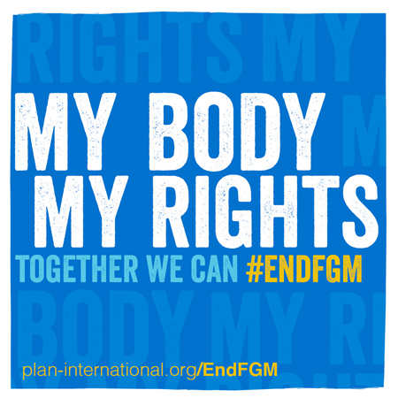 여성할례 근절 캠페인 (출처: Plan International)