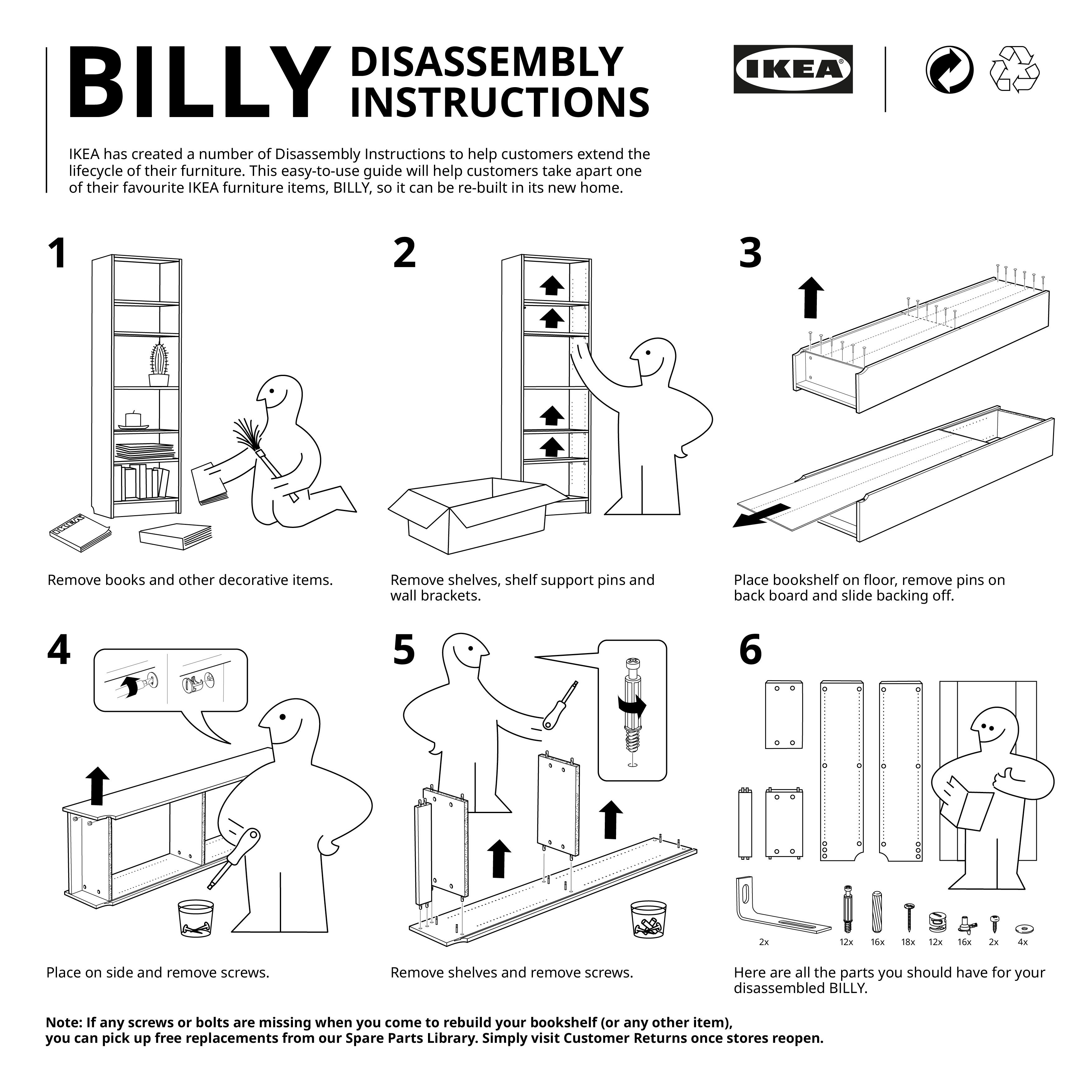 IKEA 가구 조립 매뉴얼