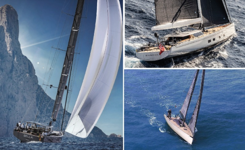 사진 : (좌)YYachts70 Bella / (우.상)Baltic Yachts 142 Canova / (우.하) B-Yachts 34