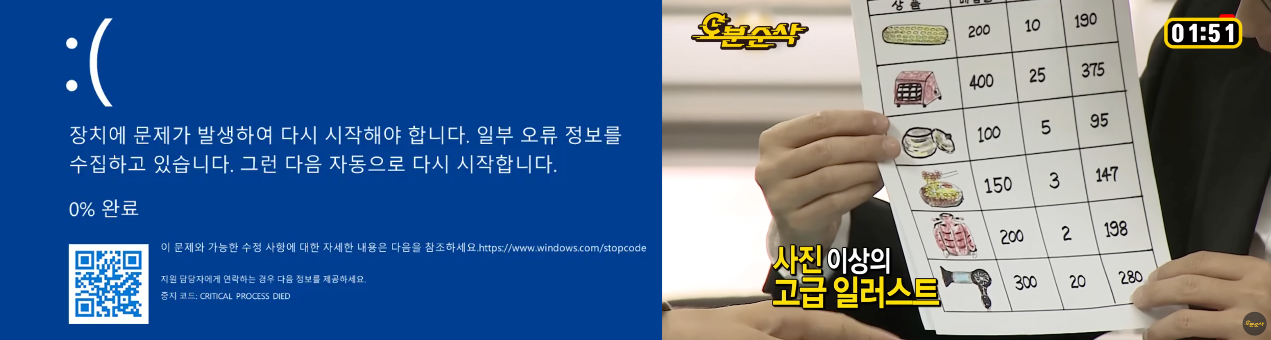 출처 : 구글 이미지 검색(좌), 무한도전(우)