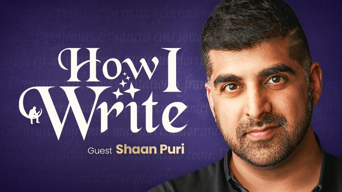 David Perell의 팟캐스트 시리즈 How I Write. 인터넷 시대에 글쓰기로 유명한 사람들을 초대해 이야기를 나눕니다.